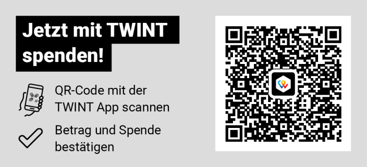 mit TWINT Spenden